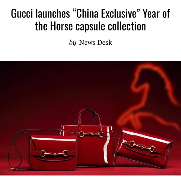Gucci Limited Edition “Year of the Horse” Collection Bright Bit 2-Way Bag - Picture 15 of 16
